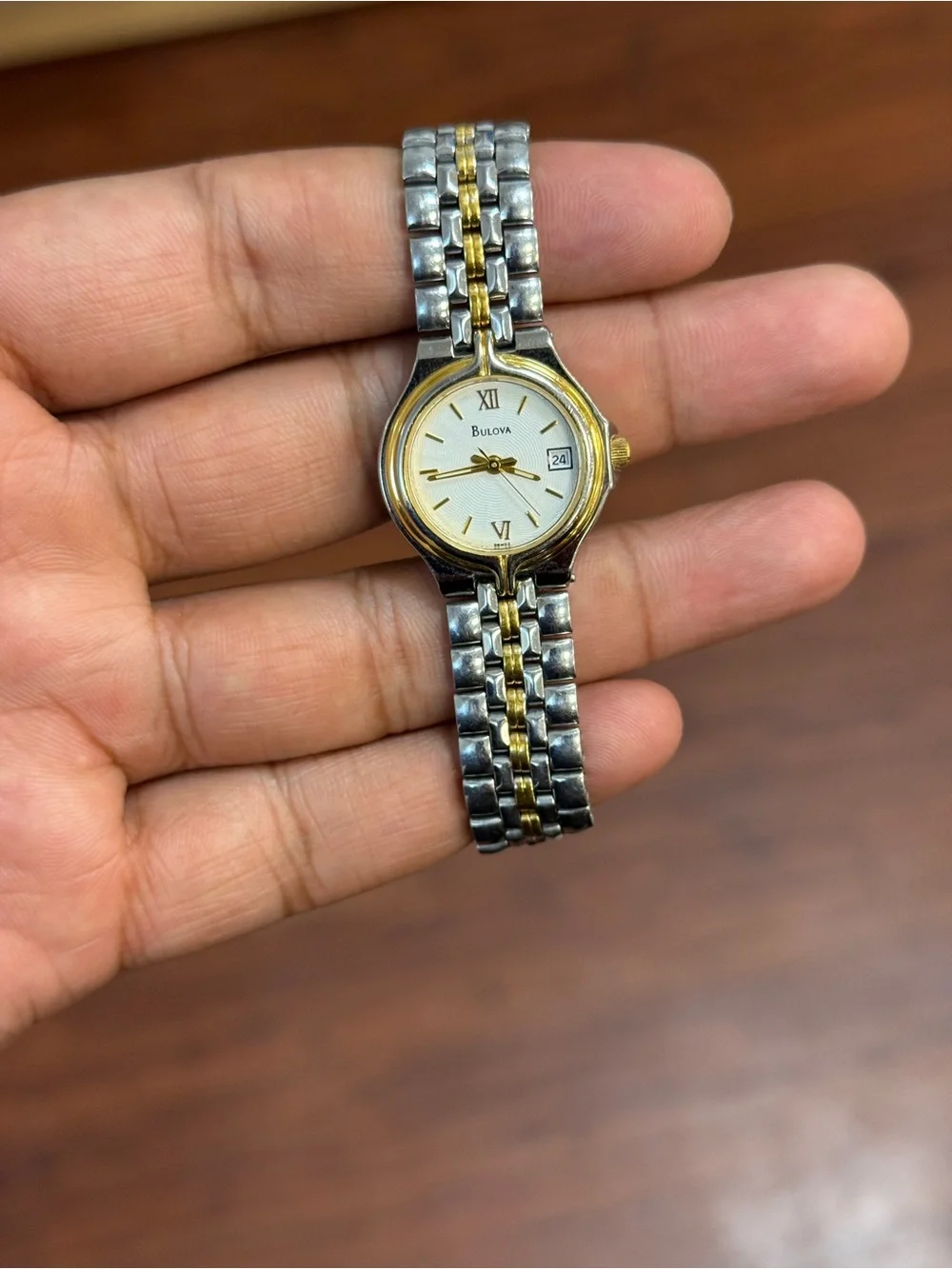 Bulova vintage Women’s Two-Tone Gold & Silver Dress Watch